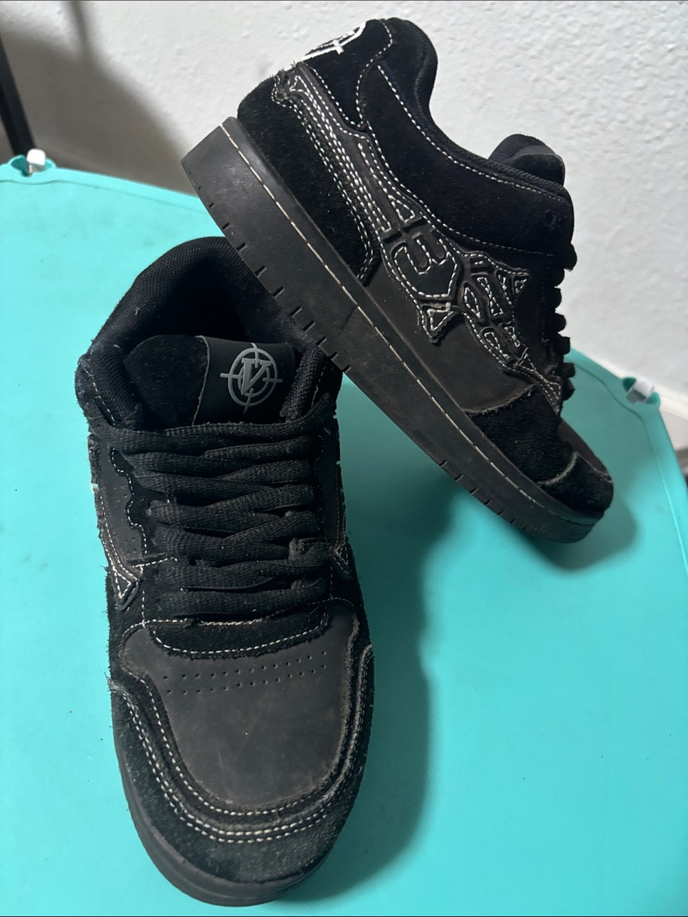 Vandy The Pink Spicy Burger Dunk Men's Black Sneakers